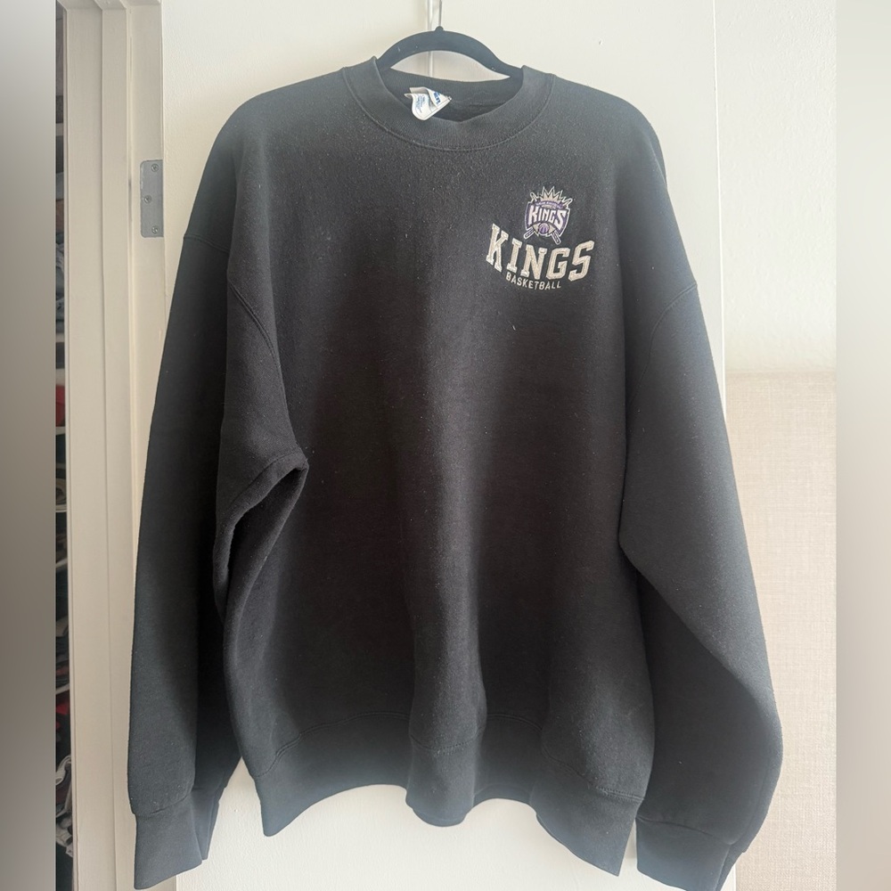 Vintage Sacramento Kings Basketball Crewneck Sweater
